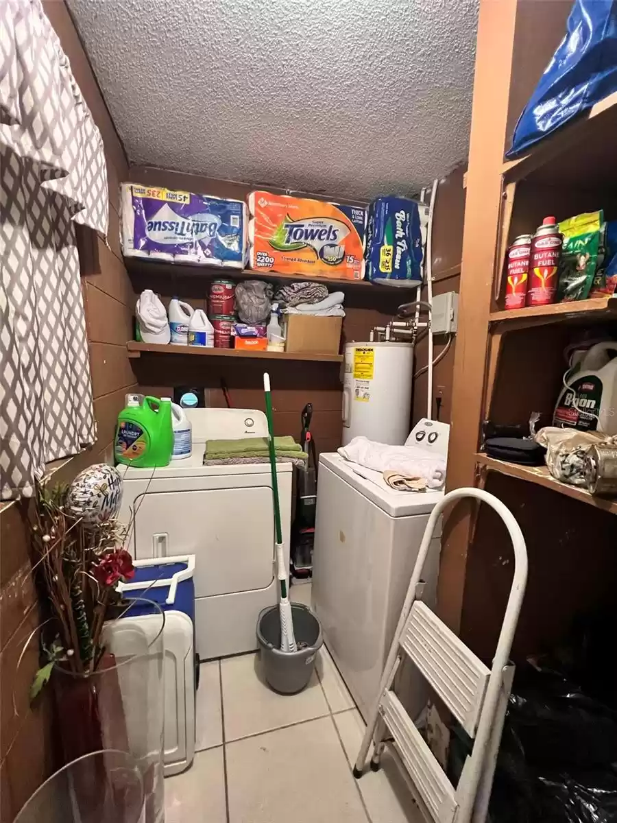 Laundry with Storage Room