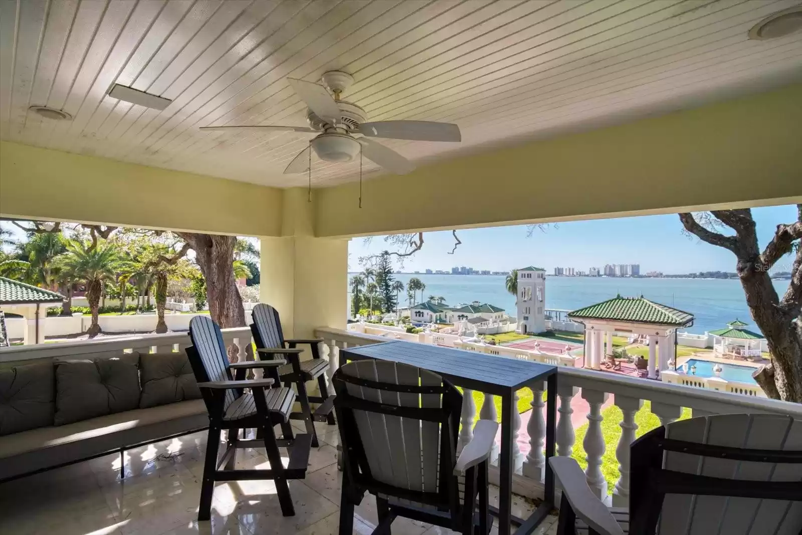 Enjoy your morning coffee on the private terrace located off the Master Suite