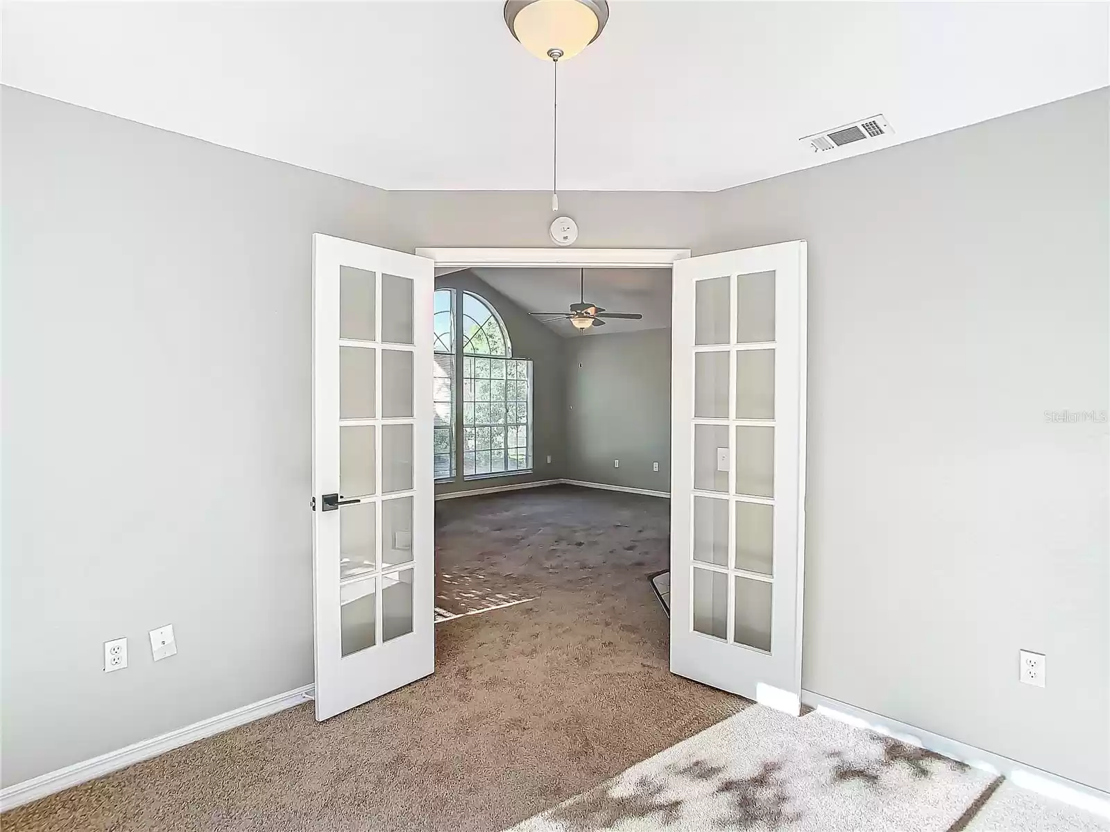 French doors to 3rd Bedroom/ Office